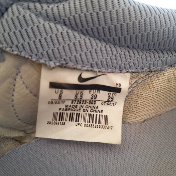 NIKE SUEDE INTERNATIONALIST SE IN GLACIER (BABY BLUE) SIZE 8 - Picture 7 of 7